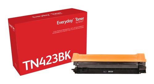 Everyday ™ Black Toner by Xerox compatible with Brother TN-423BK, High capacity Everyday ™ Black Toner by Xerox compatible with Brother TN-423BK, High capacity